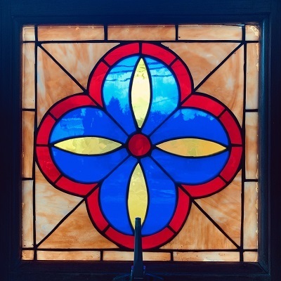 stained glass window